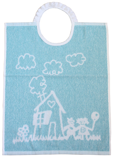 Bavoir collerette 35 x 45 cm La Maison