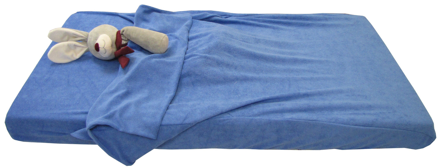 Drap housse sac de couchage éponge stretch 60 x 120 cm