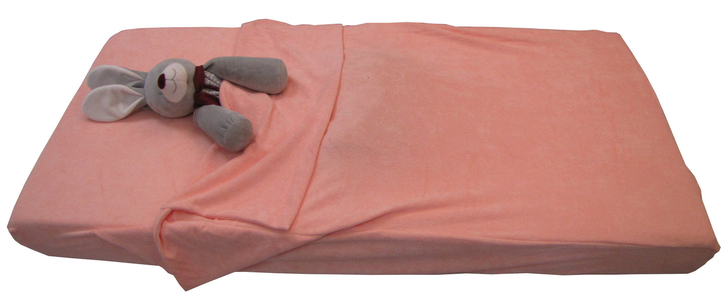Drap housse sac de couchage éponge stretch 60 x 120 cm