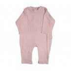 Ensemble Salopette Baby Rose