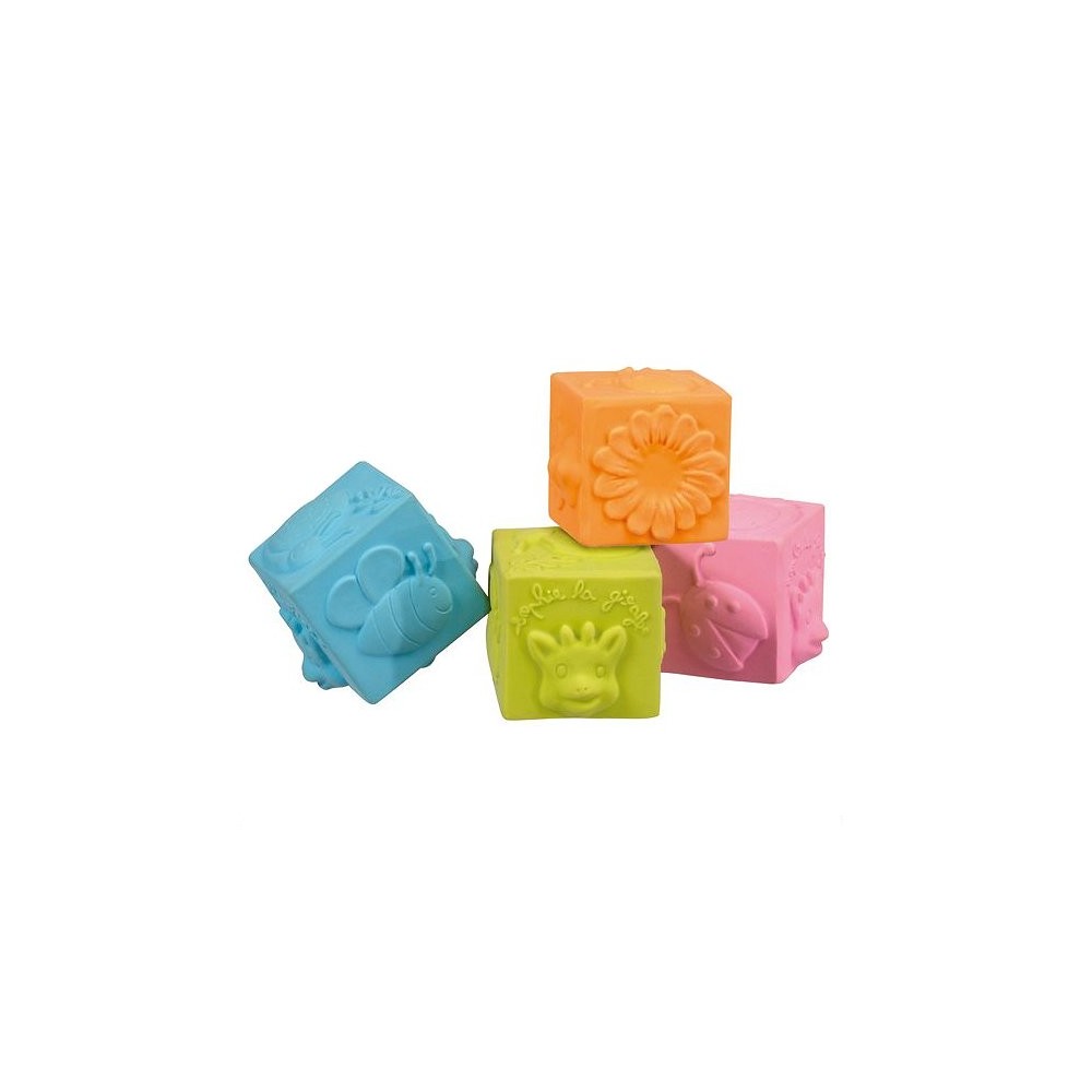 cubes de bain et d'éveil Sophie la girafe Vulli