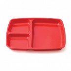 Plateau repas 3 compartiments lot de 6
