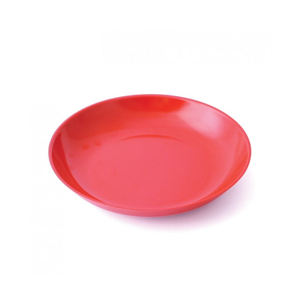 Assiette creuse Copolyester Transparente rouge - Plastorex | Achetez sur  Everykid.com