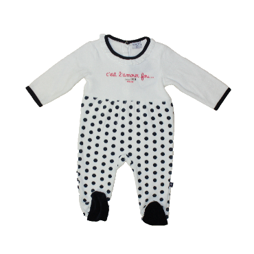 Pyjama velours Absorba L amour Fou