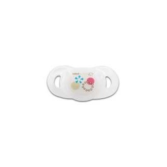 Lot de 2 Sucettes Dental Safe 0/12 mois Blanc