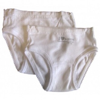 Lot de 2 Culottes Absorba Blanches