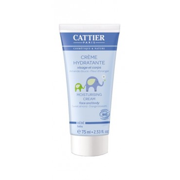 Crème hydratante bébé Bio 75 ml