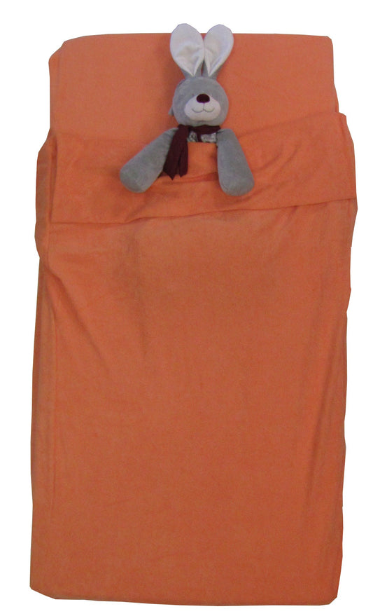 Drap housse sac de couchage éponge stretch 60 x 120 cm
