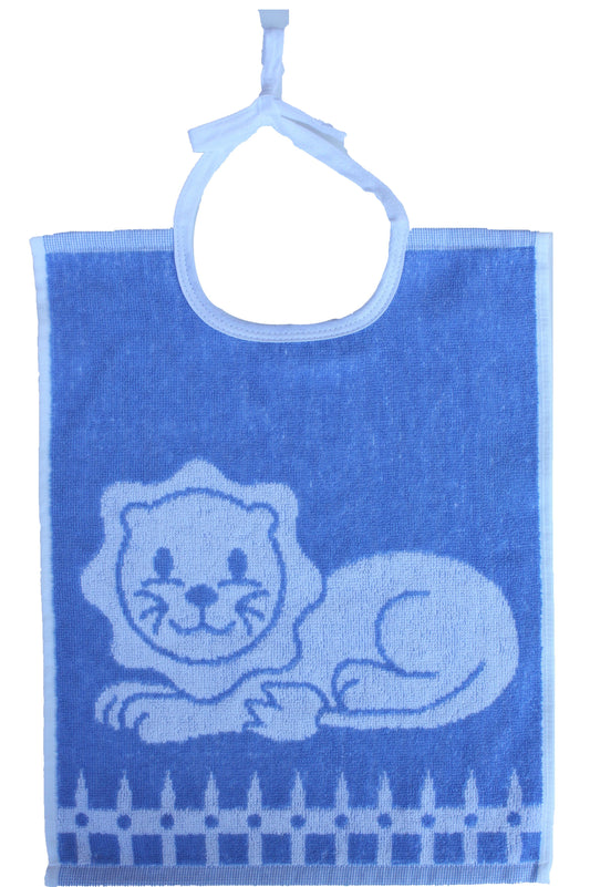 Bavoir lacettes 30 x 40 cm Lion