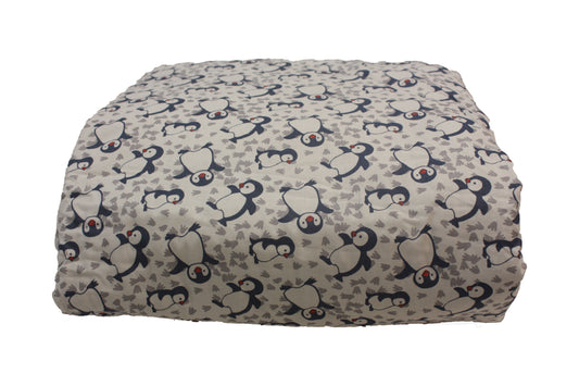 Couverture matelassée piquée 70 x 120 cm Pingouin