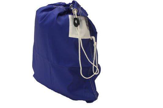 Petit sac à linge bleu 50 x 60 cm