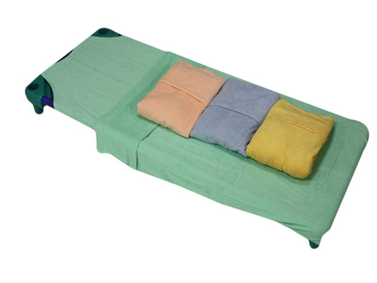 Drap plateau sac  éponge  240 gr pour couchette empilable