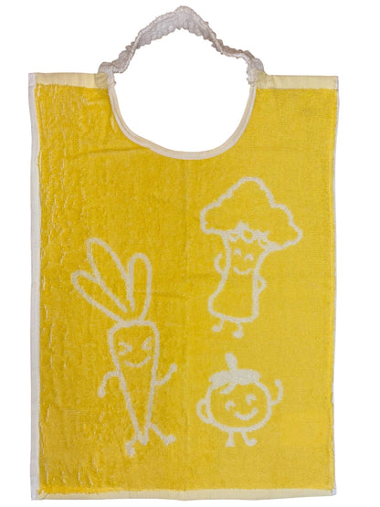 Bavoir collerette 35 x 45 Légumes