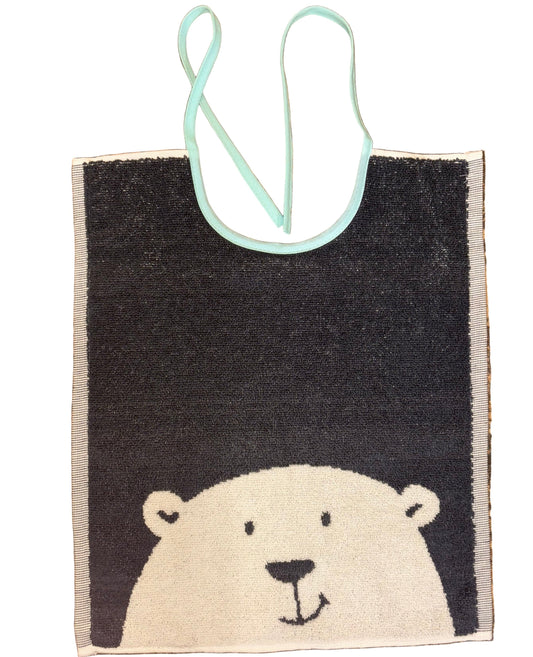 Bavoir Lacettes 34 x 40 cm Ourson