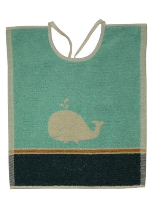 Bavoir Lacettes 34 x 40cm Baleineau